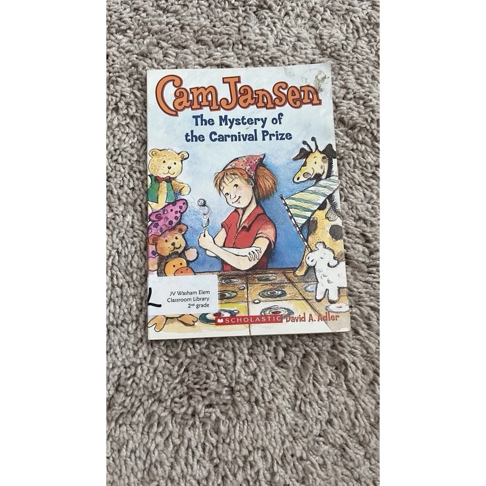 Cam Jansen The Mystery Of The Carnival Prize By David A. Adler, Paperback Book